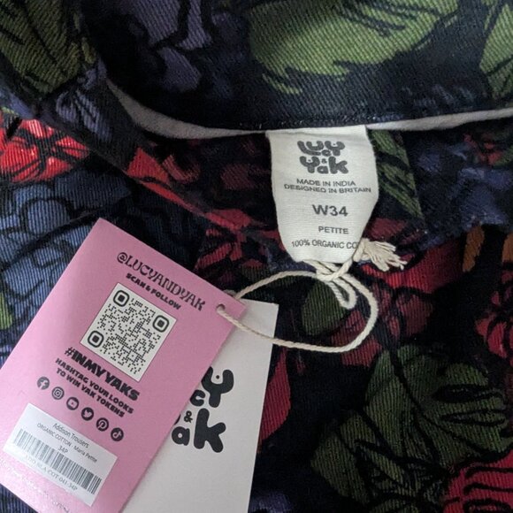 Lucy & Yak Addison Trousers US 12 Petite - Picture 4 of 4